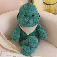 Peluche mignonne de 60 cm de la série Lucky, animaux en peluche de haute qualité, éléphant, lapin, dinosaure, jouets pour enfants, coussin apaisant en peluche
