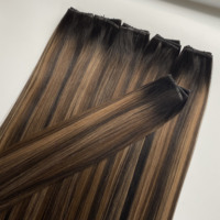 Extensions de cheveux 100% humains Haiyi, cuticules alignées, vierges, double trame, qualité Genius, prix d'usine