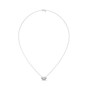 จี้เพชรเพาะเลี้ยงในห้องปฏิบัติการ ตัวเรือนเงิน คุณภาพสูง ออกแบบมาเพื่อความสง่างามเหนือกาลเวลา เหมาะสำหรับใช้ในชีวิตประจำวันและโอกาสพิเศษ - Product Image 3