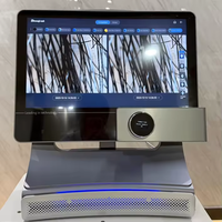 Analizador de Cuero Cabelludo, Escáner, Analizador de Piel Facial Magic Mirror T5 Pro, Analizador de Cuero Cabelludo de Escritorio, Escaneo Multiespectral con IA