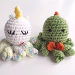 Juguete <span class=keywords><strong>de</strong></span> Peluche <span class=keywords><strong>de</strong></span> Animales Marinos Tejidos a <span class=keywords><strong>Crochet</strong></span>, Muñeco <span class=keywords><strong>de</strong></span> <span class=keywords><strong>Pulpo</strong></span> <span class=keywords><strong>de</strong></span> Algodón, 100% Hecho a Mano, Mini <span class=keywords><strong>Pulpo</strong></span> <span class=keywords><strong>de</strong></span> <span class=keywords><strong>Crochet</strong></span> <span class=keywords><strong>para</strong></span> Bebés - Product Image 5