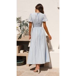 Nouvelle robe à manches bouffantes mini printemps-automne - Product Image 3