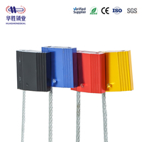 Sceau de câble inviolable en alliage d'aluminium haute sécurité personnalisé Huasheng HS-CS 3002 pour conteneurs ferroviaires et navires-citernes