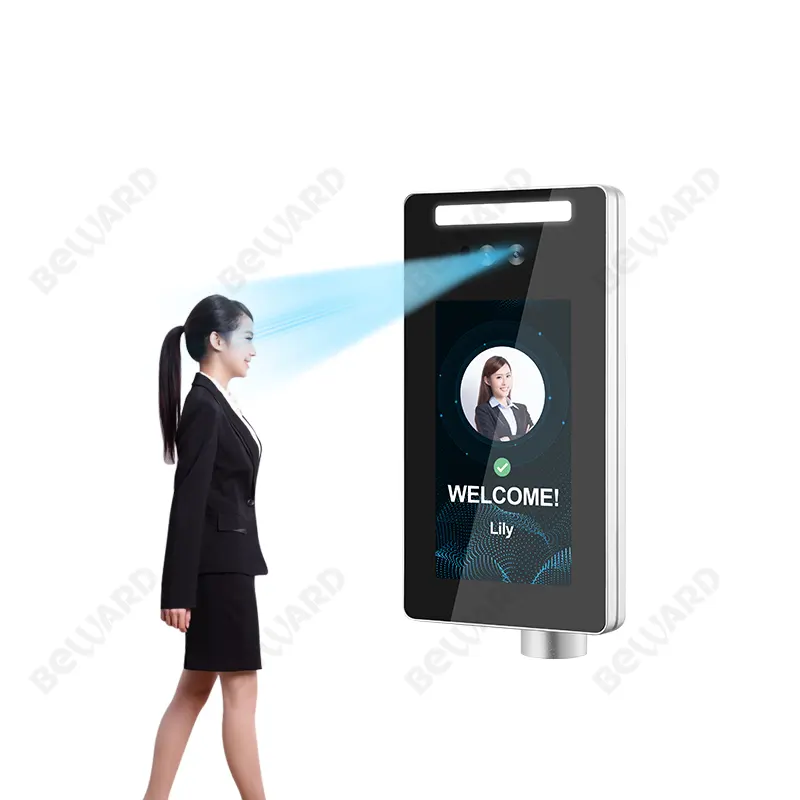 Factory living detection face recognition speed gate turnstile access control