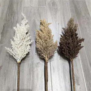 Wholesale decorative artificial reeds indoor grass pampasgrass large pampas grass for wedding