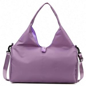 Muestra gratuita 2023 nuevo conjunto de bolsa de yoga para mujer, para fitness, con separación de seco y húmedo, resistente al desgaste, de gran capacidad, para viaje. - Product Image 5