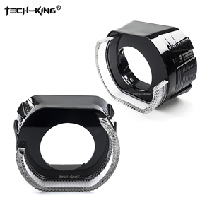 Mới phổ quát 3.0 inch 5D pha lê mắt thiên thần đèn màu vàng và trắng hai màu L loại mắt thiên thần ma thuật Ngựa chạy ngày ánh sáng - Product Image 1