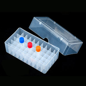 1.8mL 2mL 81ウェルズ<span class=keywords><strong>100</strong></span>ウェルズ<span class=keywords><strong>PP</strong></span>プラスチック極低温凍結冷凍庫クライオバイアルストレージチューブクライボックラックボックス - Product Image 2