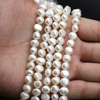 Qiao — perles baroques de haute qualité, transparentes, en forme de perles naturelles irrégulières, eau douce, 10-11MM 8-9MM