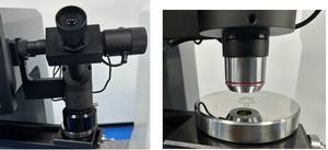 เครื่องทดสอบความแข็งดิจิตอล Rockwell / <span class=keywords><strong>Brinell</strong></span> / Vickers สามโหมดการวัดเครื่องมือวัดพร้อมจอแสดงผล LCD ขนาดใหญ่ - Product Image 5