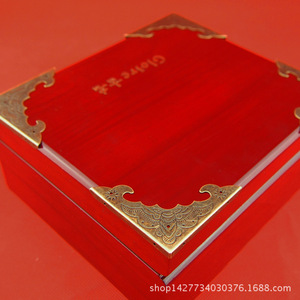 B2692 Protector de Esquina 58x5.3mm, Chapado en Hierro, Estilo Antiguo, Forma de Murciélago, para Caja de Embalaje, Soporte Decorativo de Esquina, Nuevo Estilo Chino - Product Image 4