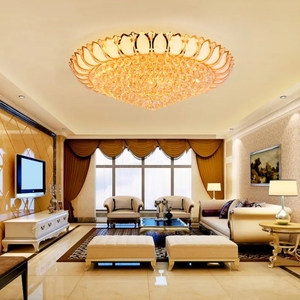 New Arrival Luxury Large <b>Lighting</b> Living Room <b>Crystal</b> Hanging Lamps Hotel Gold Ceiling <b>Chandeliers</b> Lights - Product Image 4