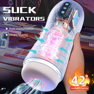 Masturbateur automatique à succion pour homme, machine à fellation, chauffage, gobelet de masturbation, jouets sexuels vaginaux pour hommes, articles pour adultes - Product Image 2