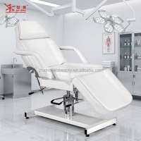 Table de massage hydraulique professionnelle réglable avec base robuste, idéale pour les cliniques de médecine esthétique et les salons de beauté