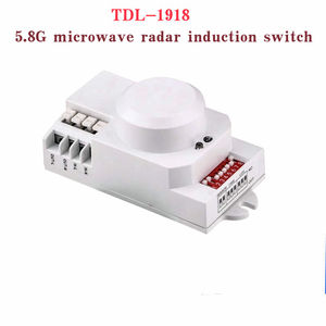 Détecteur de mouvement à infrarouge 5.8G LED pour micro-ondes, contrôleur de capteur de mouvement corporel AC85-250V TDL-1912 - Product Image 2