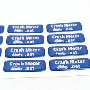 Benutzer definierte Marke Logo Kuppel Aufkleber Druck wasserdichte 3D-Aufkleber benutzer definierte Harz Kuppel Aufkleber - Product Image 3