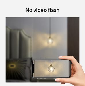 Lustres modernes longs et grands luminaires de salle à manger lampe suspendue en cristal de luxe pour salon luminaires à hauts plafonds pour escalier - Product Image 5