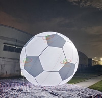 Ballon de football gonflable personnalisé/modèle de ballon de football Big Air Basketball pour événement publicitaire