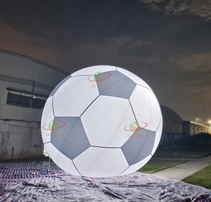 Pallone da calcio gonfiabile personalizzato/grande pallone da calcio modello da basket per eventi pubblicitari - Product Image 6