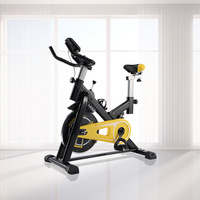 Bicicleta de Spinning Vertical para Ejercicio en Casa, Silenciosa, con Resistencia Magnética, Equipo de Rehabilitación, Metálica, Capacidad de 200 kg