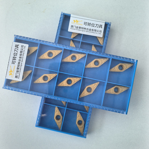 VBMT160408-GP GP1225 Gesacs Tungsten Carbide <b>CNC</b> <b>Lathe</b> External Turning Milling Cutter OEM CVD/PVD Coated 60HRC Triangle 16mm - Product Image 5