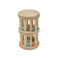 Wholesale Percussion Instrument Wooden Rattle Educational Toy Orff Instrument