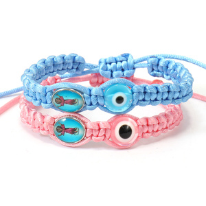 Bracelet Fille Garçon Jésus, Bijou Bénédicte, Perles Contre le Mauvais Œil, Bracelet Catholique Mexicain <span class=keywords><strong>Divino</strong></span> Nino, Cadeau Nouveau-né - Product Image 1