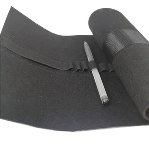 36 holes Big Capacity Nonwoven Felt Roll Up Pencil Case