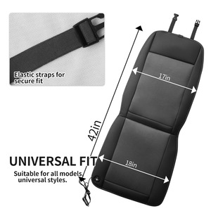 Alfombrilla de coche impermeable de refrigeración con ventilador ventilado de 12V, funda de asiento de cojín, poliéster automático Guangzhou, 2 uds., asientos de coche con aire acondicionado - Product Image 4