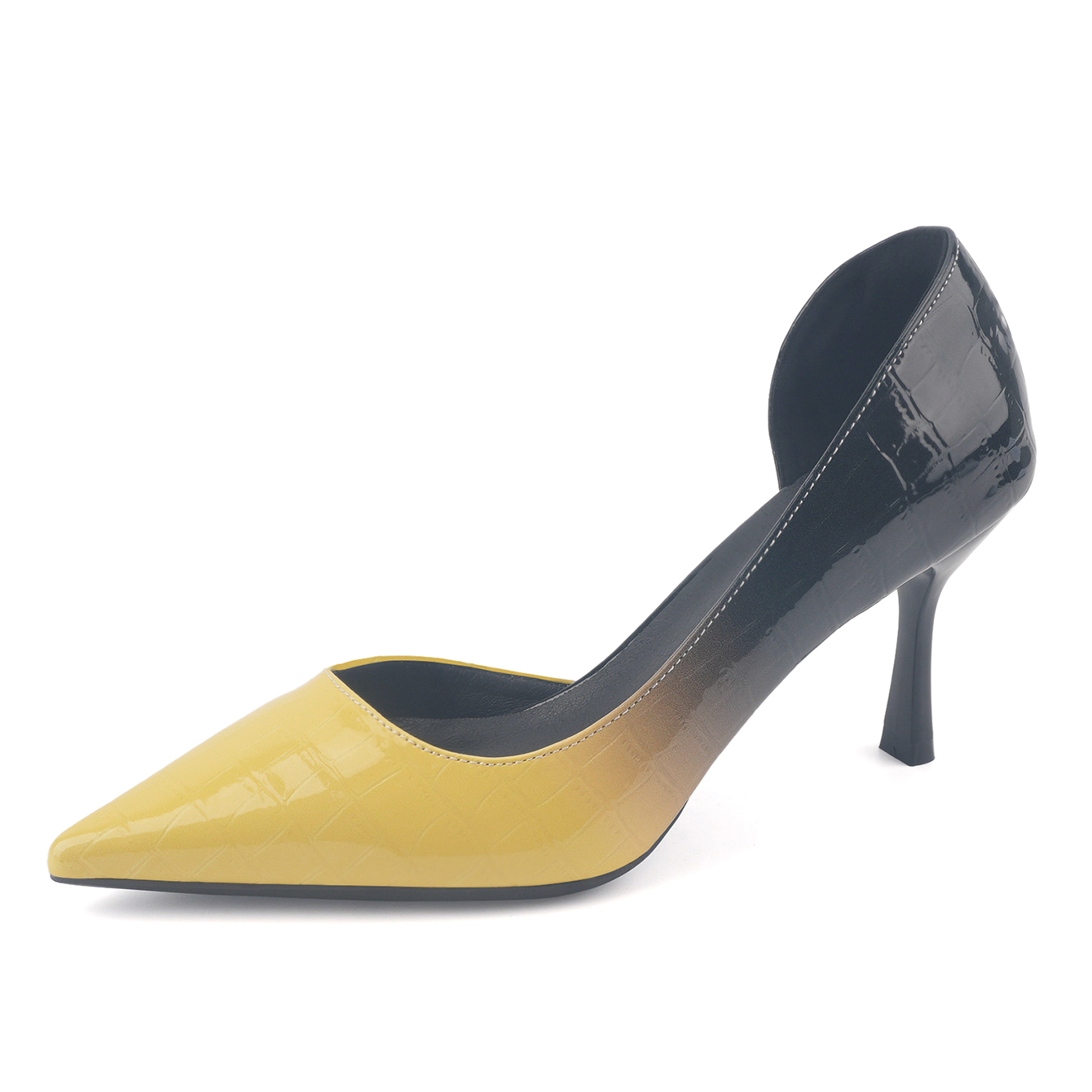 Black and yellow gradient