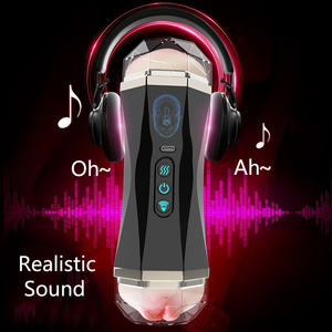 Jouets de masturbation orale et vaginale 2 en 1, Pocket Pussy, masturbateur masculin réaliste à double tête 3D pour hommes - Product Image 5