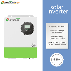 Sistema Solar OffGrid de 6.2KW con Batería, Controlador MPPT, Onda Sinusoidal Pura, Kit Híbrido Completo para el Hogar - Product Image 2