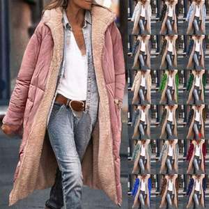 High <strong>Fashion</strong> Women Customized Long Puff Down Jacket Women Contrast Puff Down <strong>Vest</strong> Long Down Coat - Product Image 5