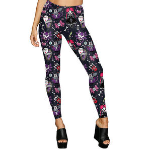 Mallas estampadas <span class=keywords><strong>con</strong></span> sublimación para Halloween, ropa de pesadilla antes de Navidad, venta al por mayor - Product Image 1
