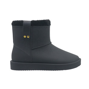 YL3721 Maßgefertigte 100% Wasserdichte Winter-Warme Knöchelhohe Weiche Schneeschuhe Kunstfell Dicke Sohle Plateau für Damen-Winterstiefel - Product Image 2