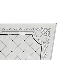 Panneau de plafond en PVC carré 600 x 600 mm, imperméable, décoratif, pour projets intérieurs