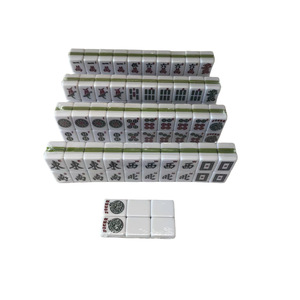 American <b>Mahjong</b> <b>Set</b> 30mm 166Pcs Digital Panda Pattern For Cross Border Wholesale - Product Image 5