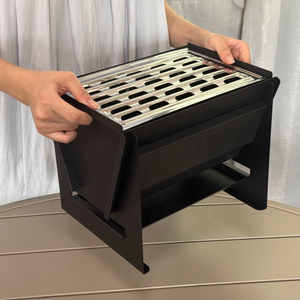 Griglia BBQ Portatile Moderna a Pellet di Legno e <span class=keywords><strong>Carbone</strong></span> per Campeggio all'Aperto - Product Image 4