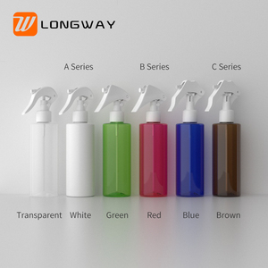 ठीक धुंध 500 मिलीलीटर पालतू सफेद गुलाबी लाल नीले हरे रंग की प्लास्टिक स्प्रे बोतल ट्रिगर स्प्रेयर के साथ - Product Image 3