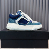Chaussures décontractées en cuir microfibre et maille pour femmes Jishi X-241, à lacets, tendance sportive, nouvelle collection printemps, polyvalentes, avec incrustations métalliques