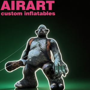 Bestia Gigante Caminante, Decoración de Halloween, Troll/Orge Inflable, Accesorio de Película Personalizado, Inflables - Product Image 1