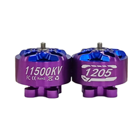 SHAOFXD Moteur Brushless Ultra Léger 1205 pour Drone FPV Flower Fly, Accessoires, Support de Fixation à Aimant Permanent, Étanche