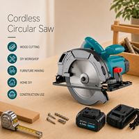 Scie circulaire sans fil 20V MAX Brushless 165mm 45° °   Outil de découpe de planches de bois à biseau, fabrication OEM/ODM, fournisseur d'usine OEM