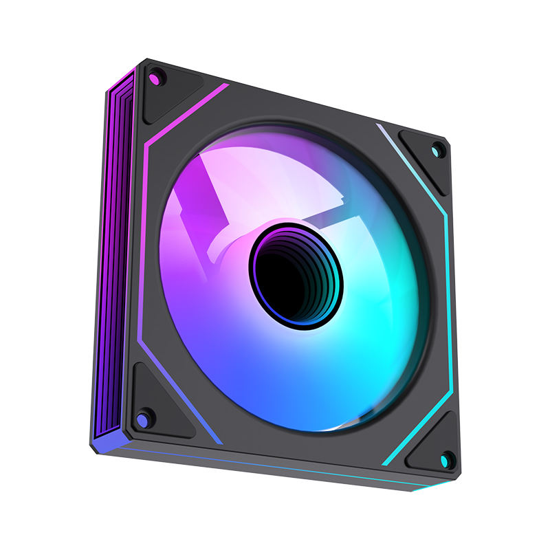 120mm Noir RGB Ventilateur