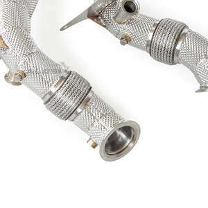 ท่อไอเสียไทเทเนียมอัลลอยด์สำหรับ <span class=keywords><strong>Ferrari</strong></span> <span class=keywords><strong>F8</strong></span> 3.9T, ท่อไอเสียแบบ Cat-Back ประสิทธิภาพสูง, ท่อไอเสียแบบแข่งขัน - Product Image 2