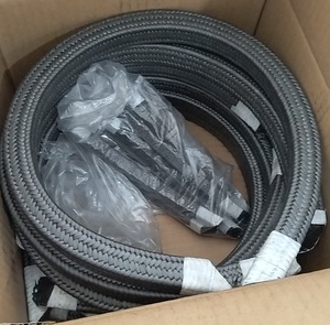 Gfo lớp đen PTFE đóng gói <span class=keywords><strong>Graphite</strong></span> mở rộng PTFE tuyến đóng gói và vòng cho niêm phong van, máy bơm tốc độ cao, trục trộn - Product Image 2