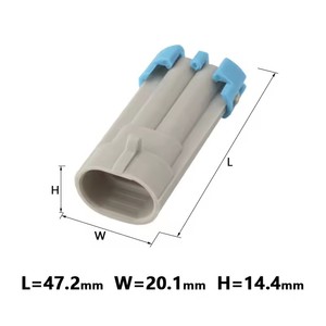 2 Pin không thấm nước máy bay phản lực điện van cắm automative Nam Nữ nối 12162343 <span class=keywords><strong>12052644</strong></span> DJ7024B-1.5-21 - Product Image 4