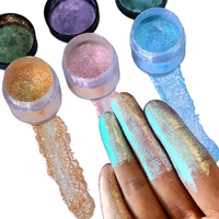 Fard à paupières optique variable en titane de haute qualité, pigment caméléon Aurora, poudre à effet sec pour le maquillage