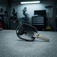 Boîtier de clé à distance de haute qualité à 2 boutons pour Ssangyong Actyon Kyron Rexton