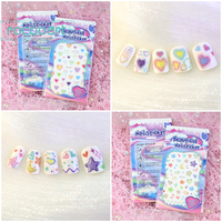 SG série 100 + Nail Art autocollants décalcomanies 3D fleurs océan autocollant paillettes conceptions pour femmes filles enfants bricolage